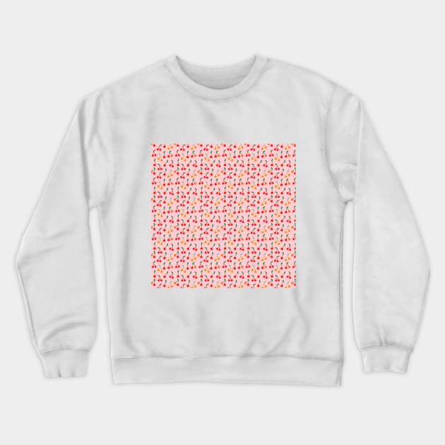 Cherry pattern Crewneck Sweatshirt by bigmomentsdesign